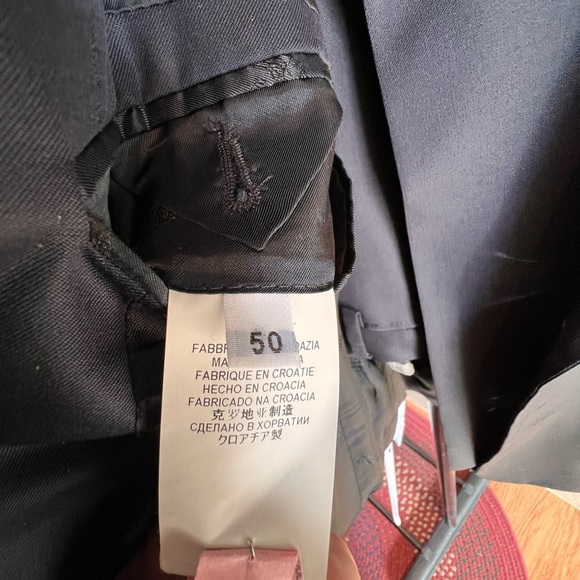 Versace Men’s blue suit, size 40 US (50 EU) - Picture 8 of 9